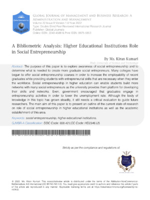 Enhances social impact through innovative programs at educational institutions foster social entrepreneurship.