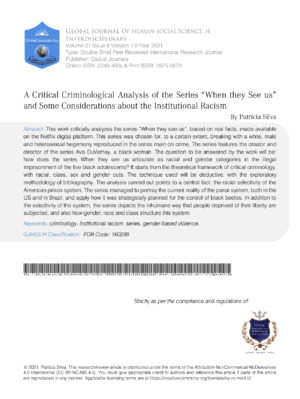 An in-depth analysis of institutional racism and gender bias in academic research.