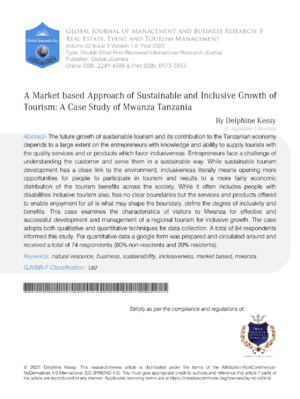 Market Growth in Tanzania.