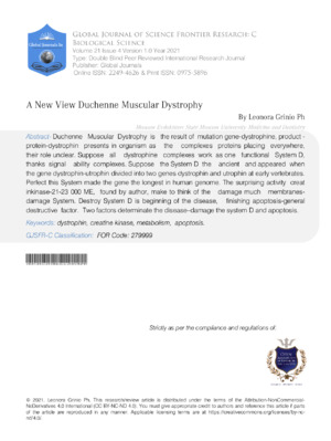 Duchenne Muscular Dystrophy, genetic disorder affecting muscles, analyzed in this academic journal article.