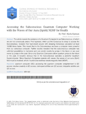 Accessible quantum computing for health research.