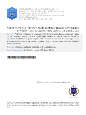 High-quality research on acute generalized periportal myocarditis and hypertrophic myocarditis.