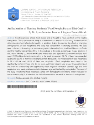 High-quality alt text highlighting food neophobia and diet assessment.