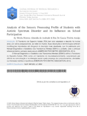 Autism Spectrum Disorder school participation study.