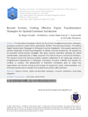 Enhance business with research-driven digital transformation strategies from Global Journals.