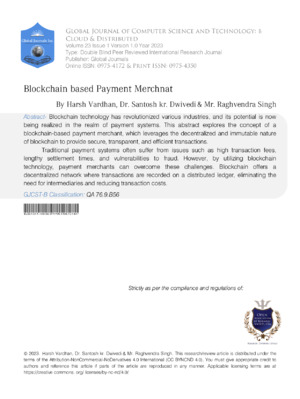 Secure, innovative blockchain-based payment technology for merchants.