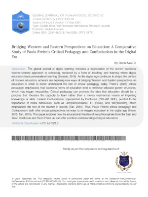 Explores Filipino educational pedagogy and Confucianism's role in digital era learning.