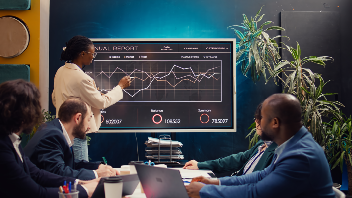 High-tech data analysis for research journals in academic publishing.