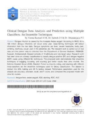 Precise dengue prediction techniques.
