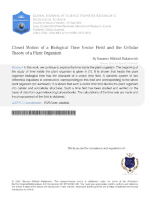 High-resolution scientific study of plant organism and biological time vectors.