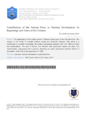 High-quality academic research on social sciences in development.