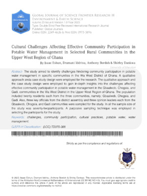 High-resolution image showing rural water management community meeting.