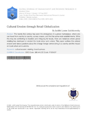 Detailed overview of cultural globalization impacts on local traditions and business practices.