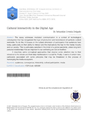 Enhances understanding of digital age cultural exchange and academic research impact.