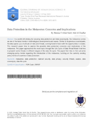 Highly relevant for keywords: data protection, research security, cybersecurity, data privacy, IM cybersecurity.