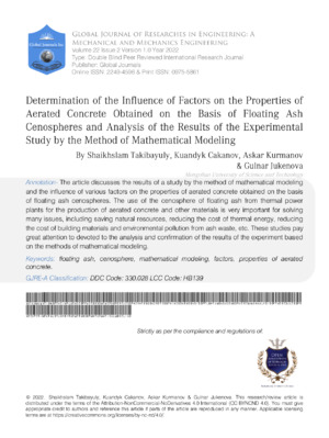 High-resolution image illustrating float ash properties, mathematical modeling, and experimental analysis in concrete research.