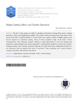 Enhances teacher and student engagement in academic research on digital gaming, ethics, and education.