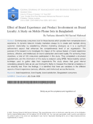 Optimized ALT text highlighting brand loyalty effects on mobile phone users in Bangladesh.
