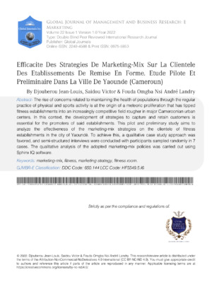 A comprehensive study on marketing strategies to enhance client engagement and retention for academic research journals.