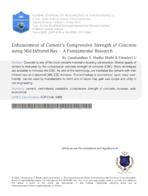 Infrared ray technology improves concrete compressive strength, enhancing durability and structural integrity.