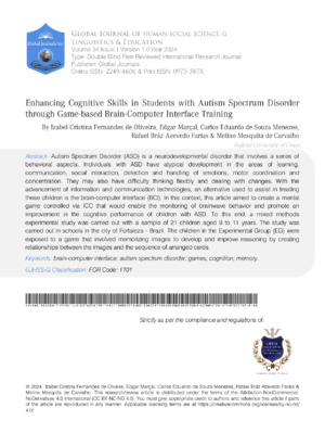 Improve autism spectrum disorder outcomes with game-based interventions.
