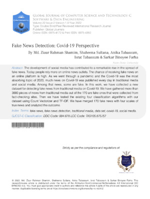 Artificial intelligence in Covid-19 info verification.