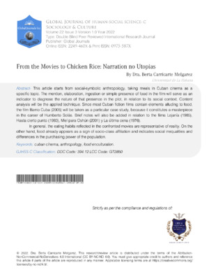 Race and social anthropology, cultural and social issues in Cuba.