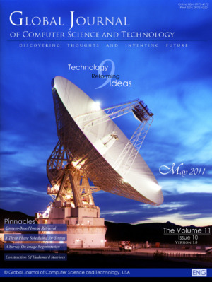 GJCST Volume 11 Issue 10