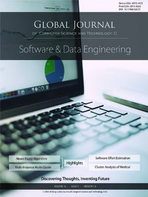 GJCST Volume 16 Issue C1