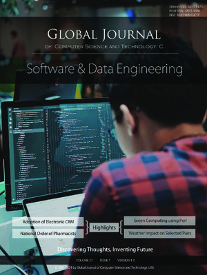 GJCST Volume 21 Issue C1