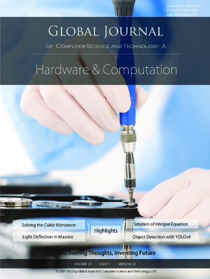 GJCST Volume 23 Issue A1