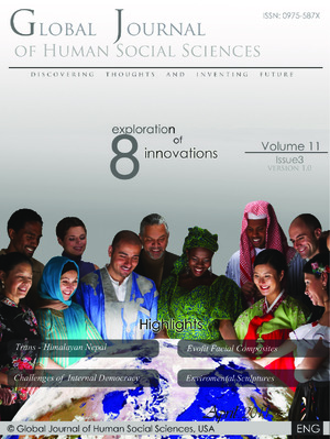 GJHSS Volume 11 Issue 3