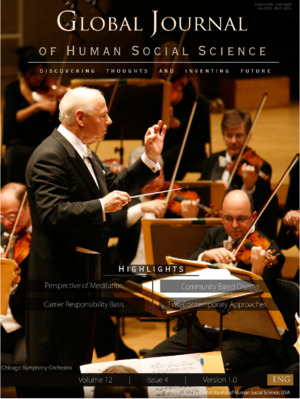 GJHSS Volume 12 Issue 4