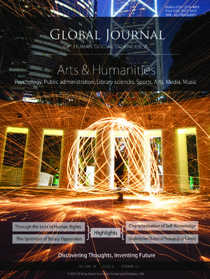 GJHSS Volume 18 Issue A6