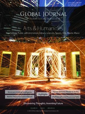 GJHSS Volume 19 Issue A8