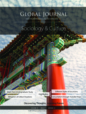 GJHSS Volume 19 Issue C3