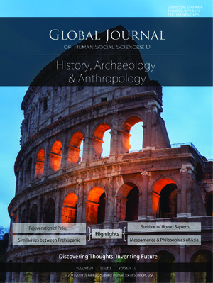 GJHSS Volume 20 Issue D3 Cover Image