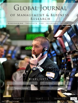 GJMBR Volume 12 Issue 3