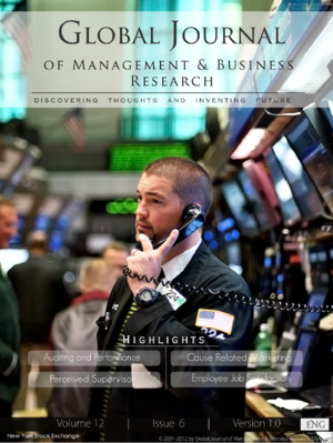 GJMBR Volume 12 Issue 6