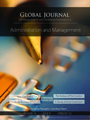 GJMBR Volume 14 Issue A8