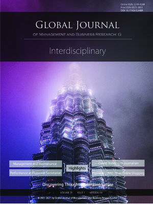 GJMBR Volume 21 Issue G1