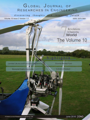 GJRE Volume 10 Issue 2