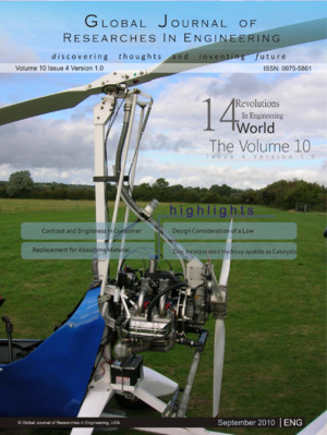 GJRE Volume 10 Issue 4