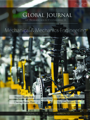 GJRE Volume 14 Issue A1