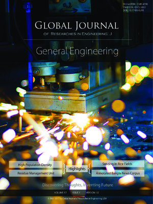 GJRE Volume 17 Issue J1
