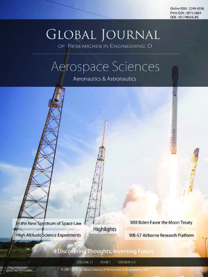 GJRE Volume 21 Issue D1 Cover Image