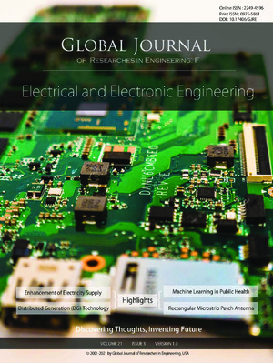GJRE Volume 21 Issue F3