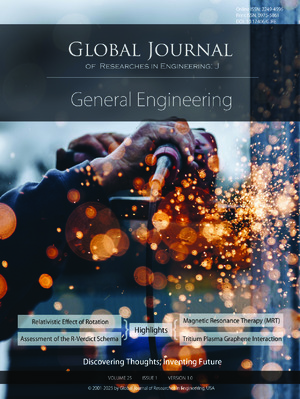 GJRE Volume 25 Issue J1