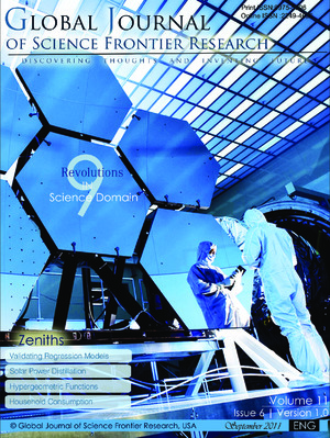 GJSFR Volume 11 Issue 6