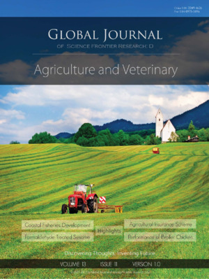 GJSFR Volume 13 Issue D11